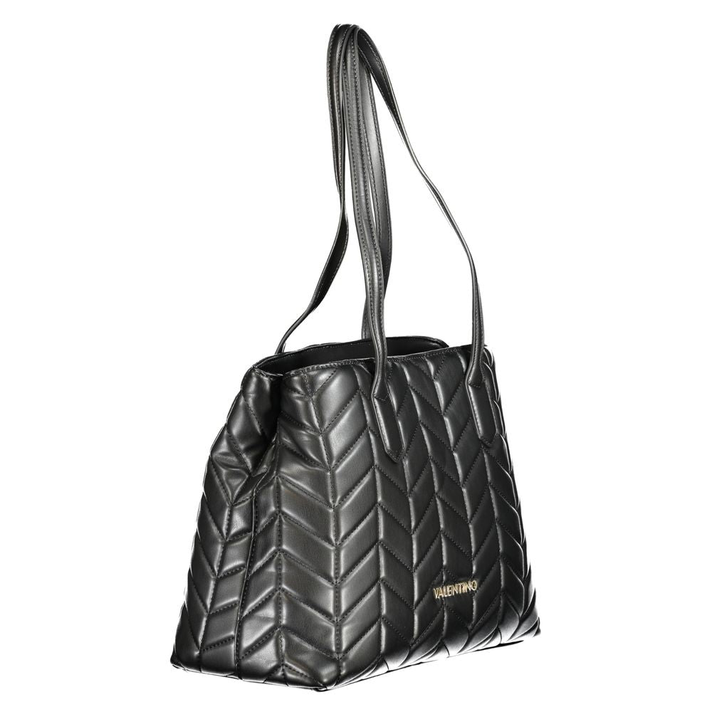 Mario Valentino Black Polyethylene Handbag