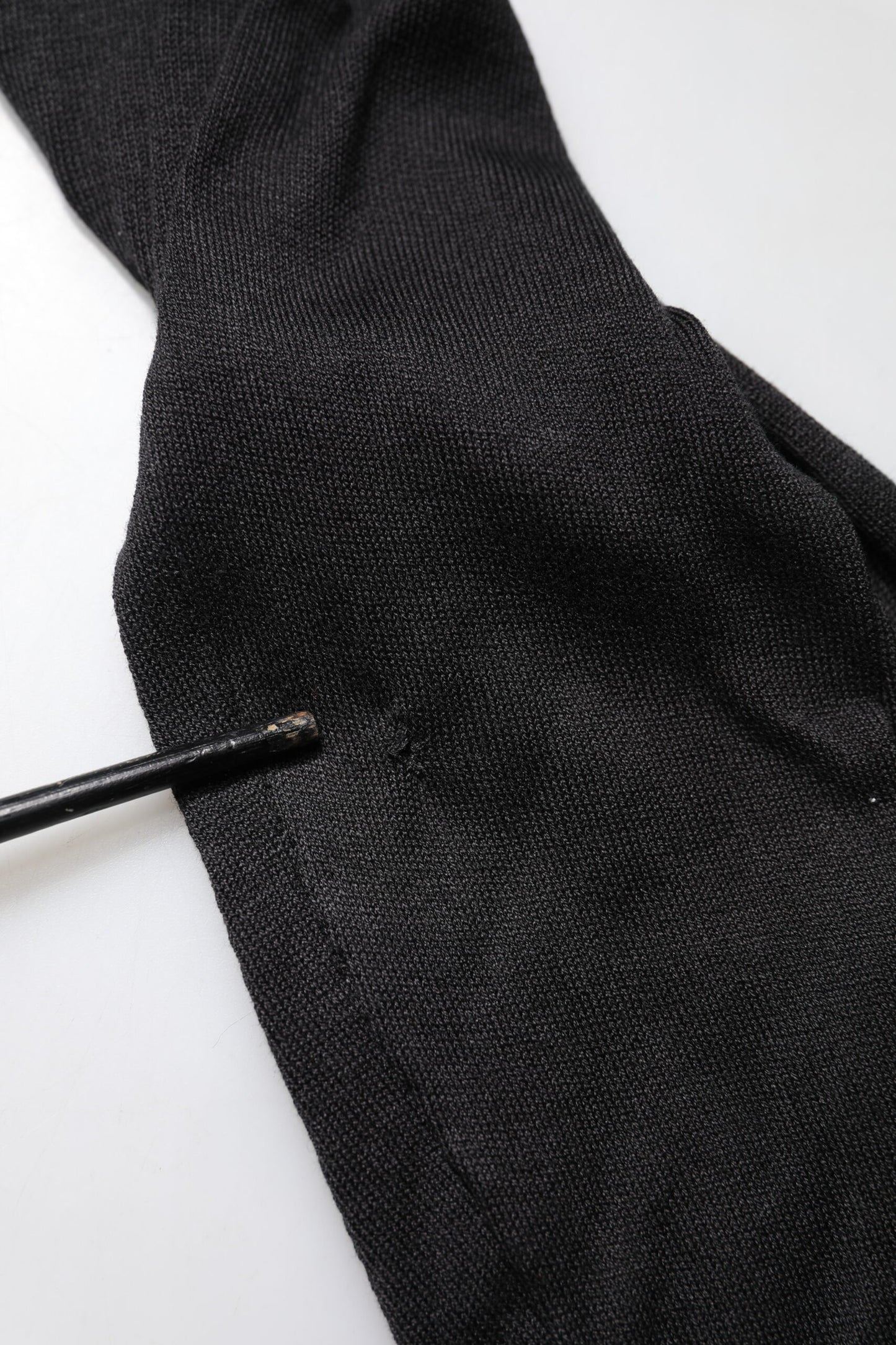 Dolce & Gabbana Black Cotton DG Logo Men Sweatshirt Sweater