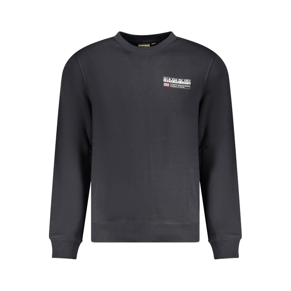Napapijri Black Cotton Sweatshirt
