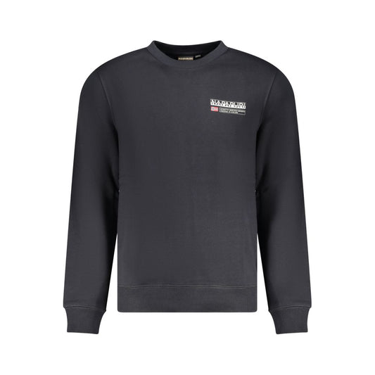 Napapijri Black Cotton Sweatshirt