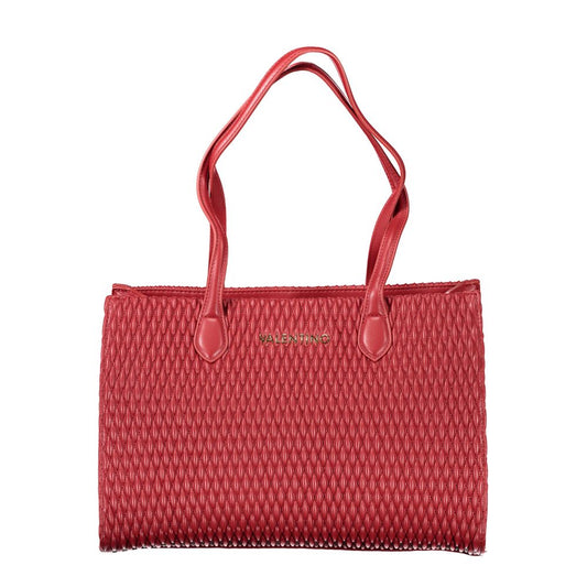 Mario Valentino Red Polyethylene Handbag