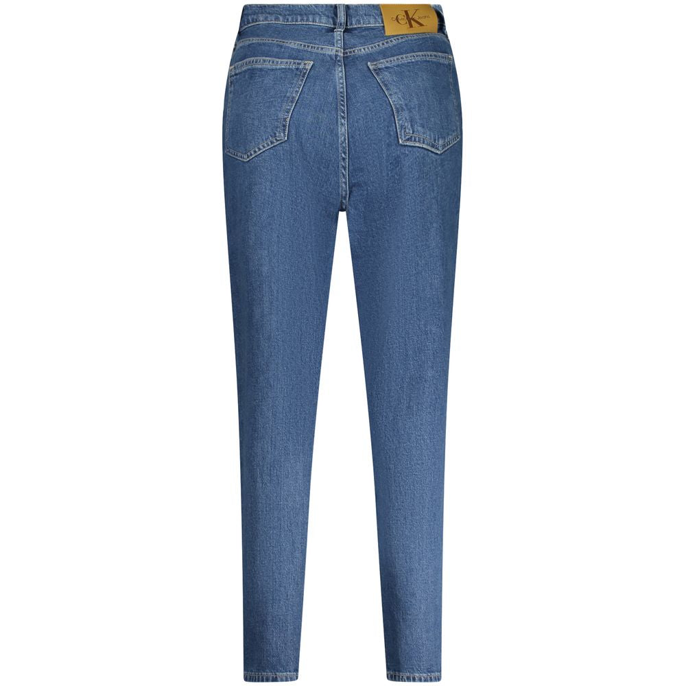 Calvin Klein Blue Cotton Jeans Denim