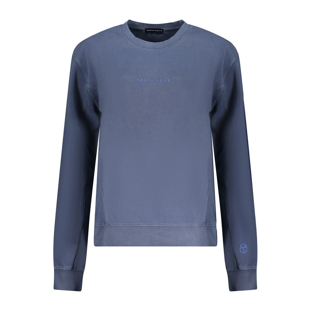 North Sails Blue Cotton Sweatshirt