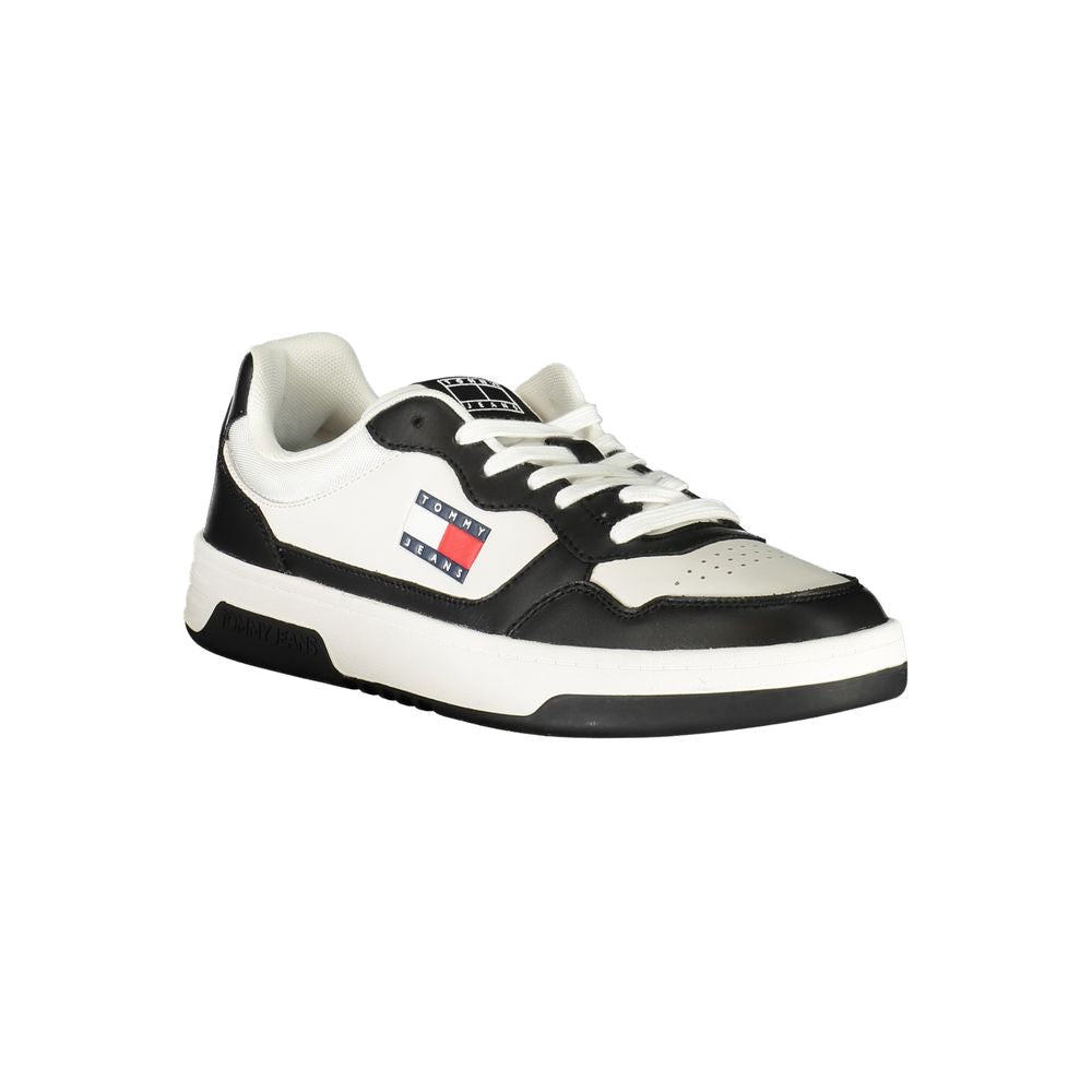 Tommy Hilfiger Black Polyester Sneaker