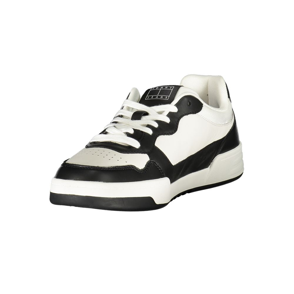 Tommy Hilfiger Black Polyester Sneaker