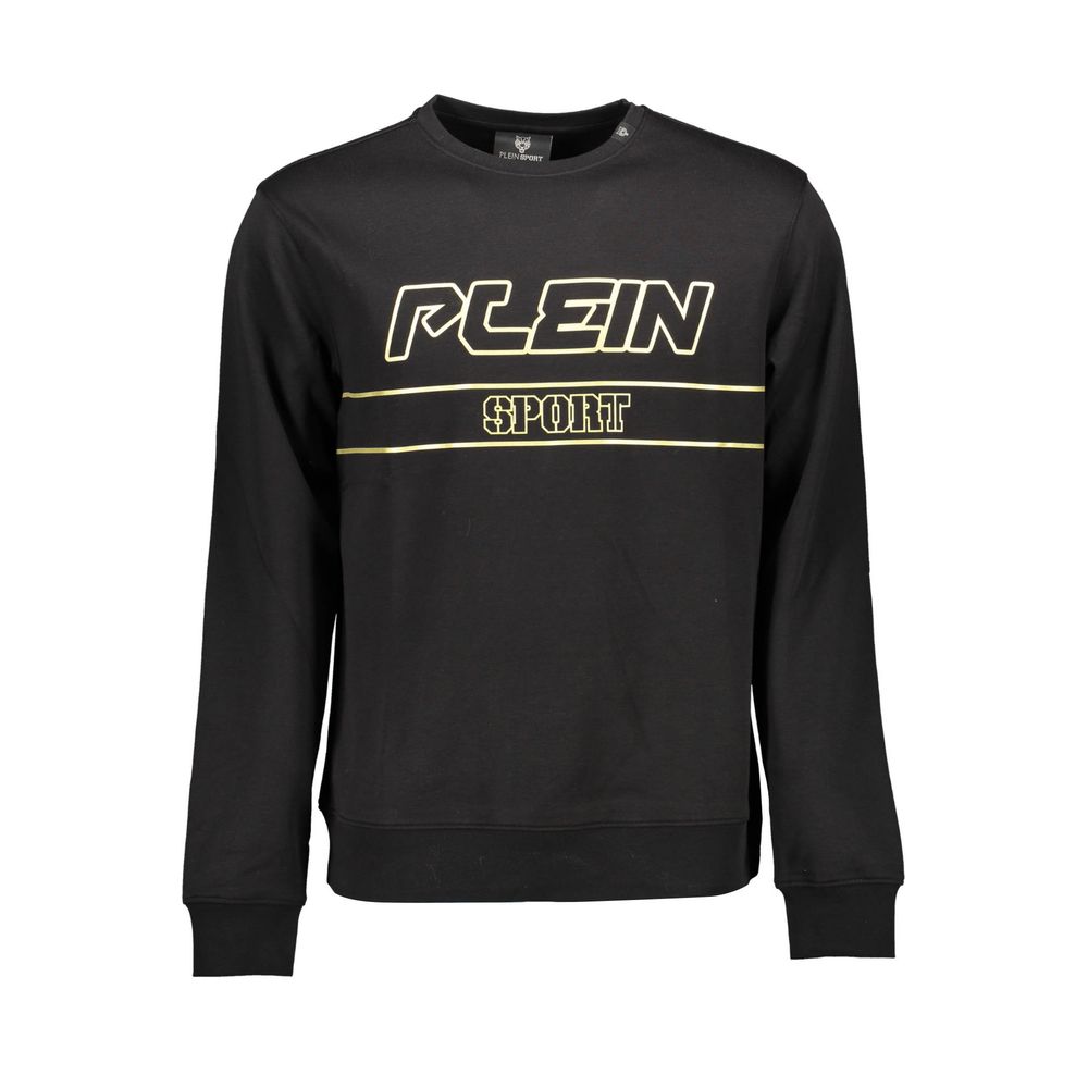 Plein Sport Black Cotton Sweatshirt