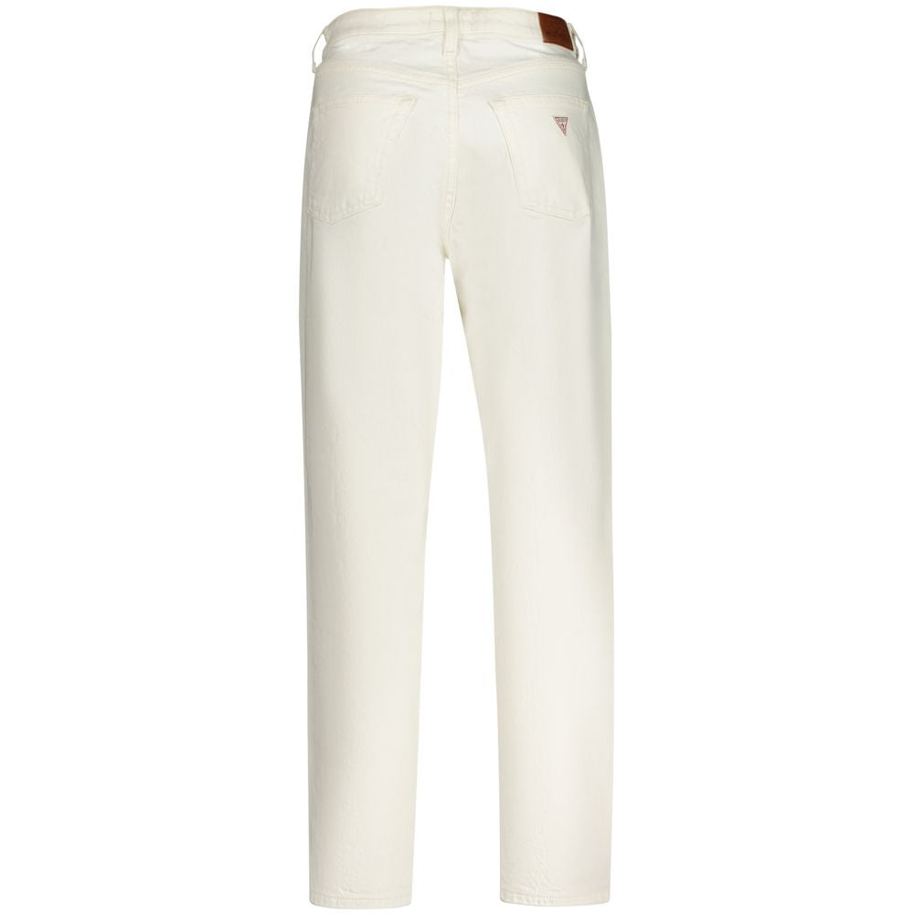 Guess Jeans White Cotton Jeans Denim