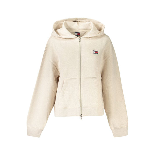 Tommy Hilfiger Beige Cotton Sweatshirt