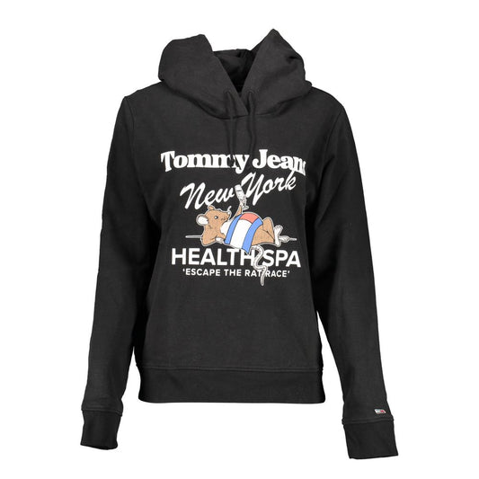 Tommy Hilfiger Black Cotton Women Sweater