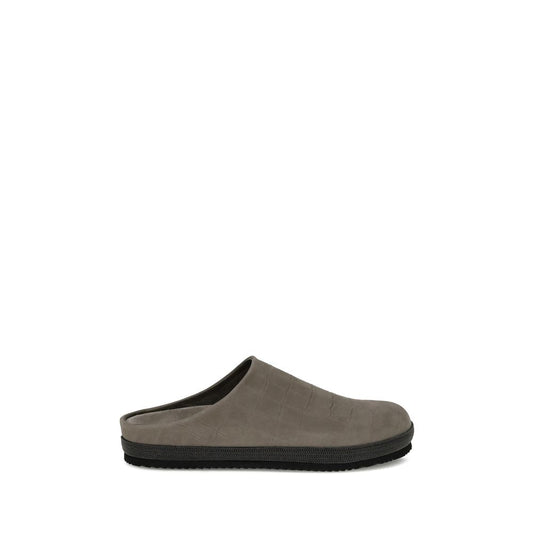 Brunello Cucinelli Gray Rubber Mules