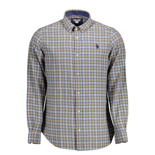 U.S. POLO ASSN. Blue Cotton Shirt
