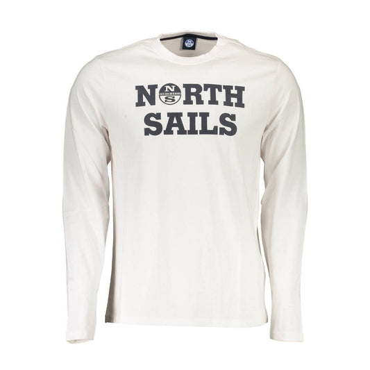 North Sails White Cotton T-Shirt