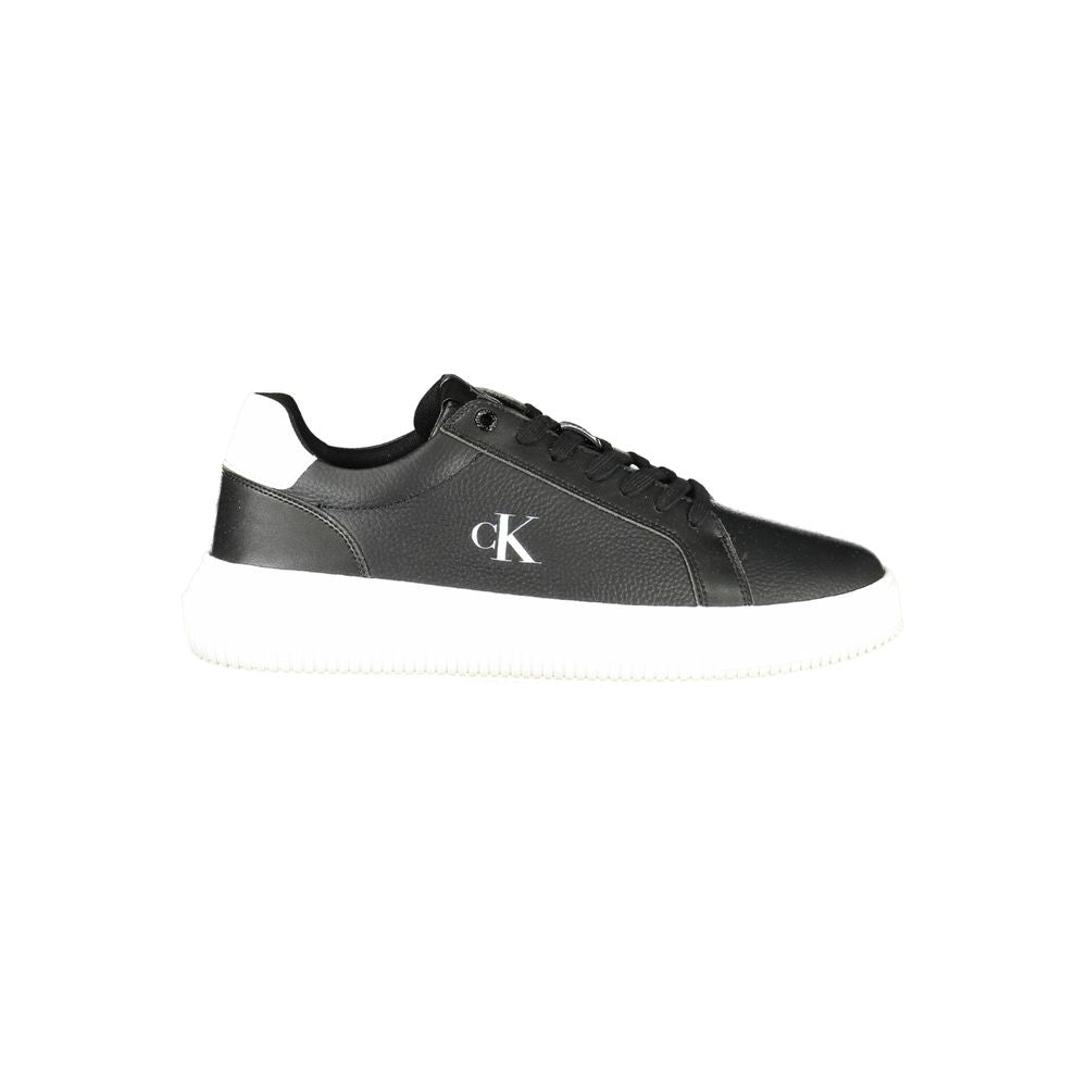 Calvin Klein Black Polyester Sneaker