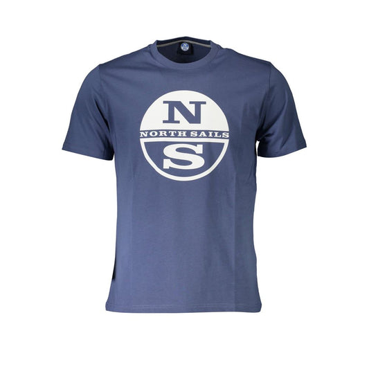 North Sails Blue Cotton T-Shirt