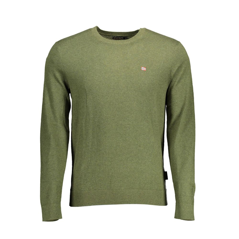 Napapijri Green Cotton Sweater