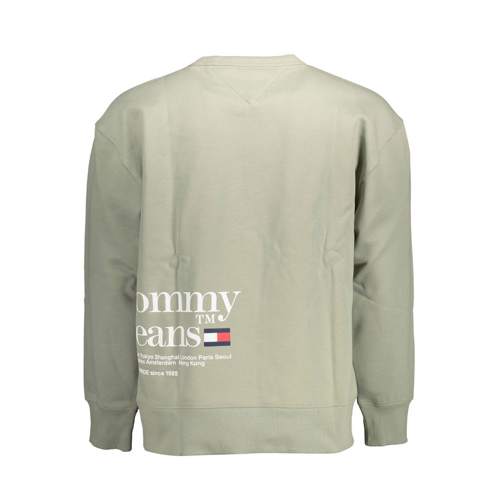Tommy Hilfiger Green Cotton Sweatshirt