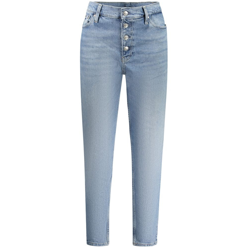 Calvin Klein Blue Cotton Jeans Denim