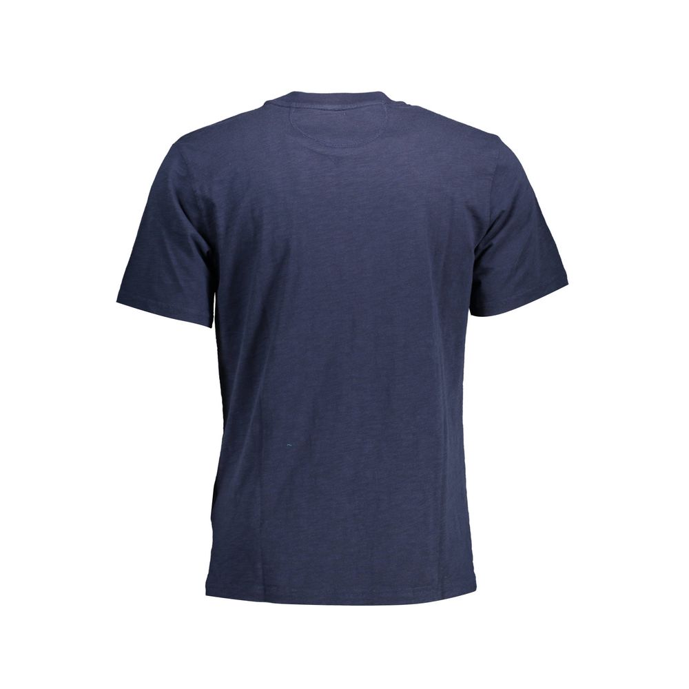 La Martina Blue Cotton T-Shirt