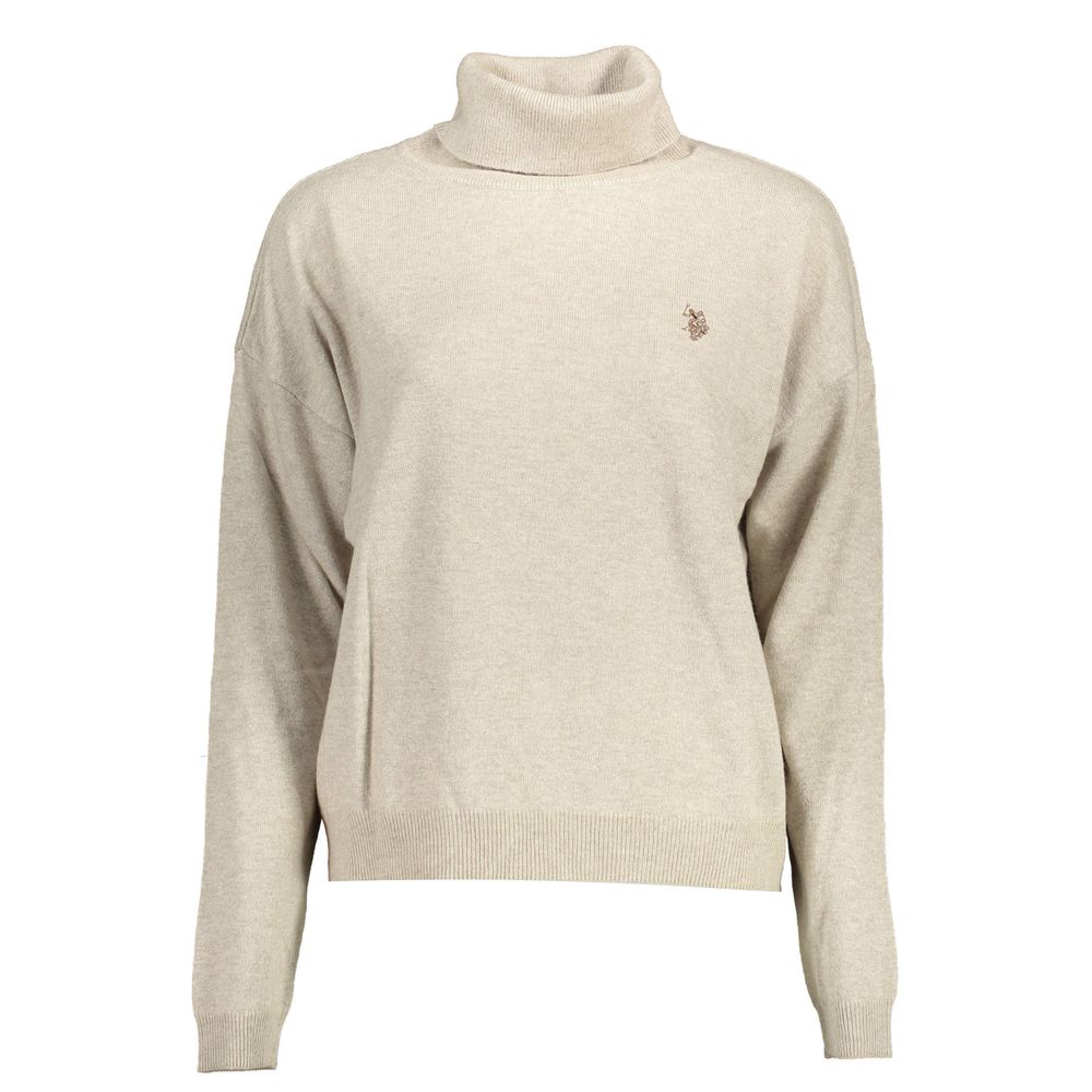 U.S. POLO ASSN. Beige Wool Sweater