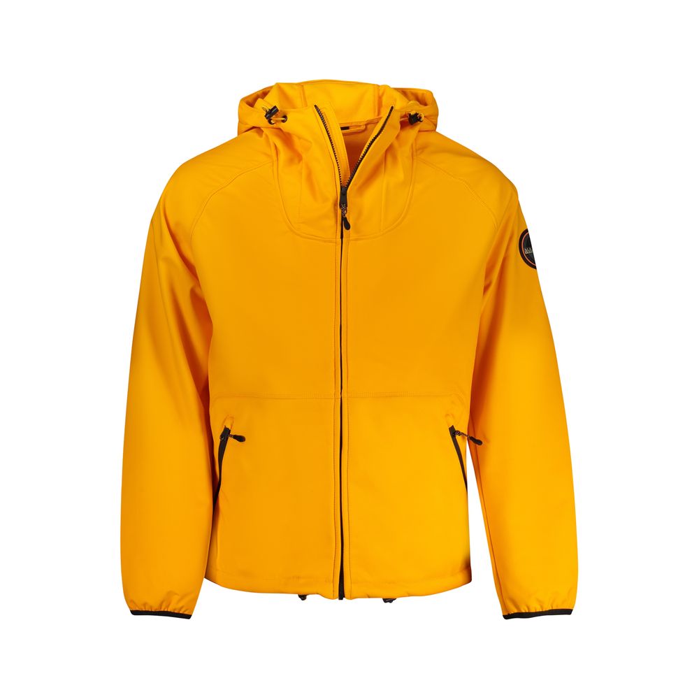 Napapijri Orange Polyester Jackets & Coat