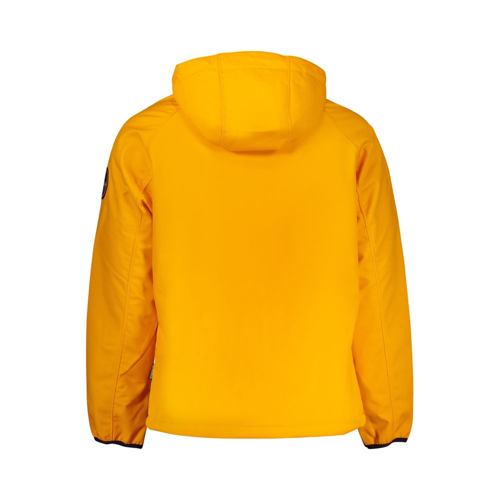 Napapijri Orange Polyester Jackets & Coat