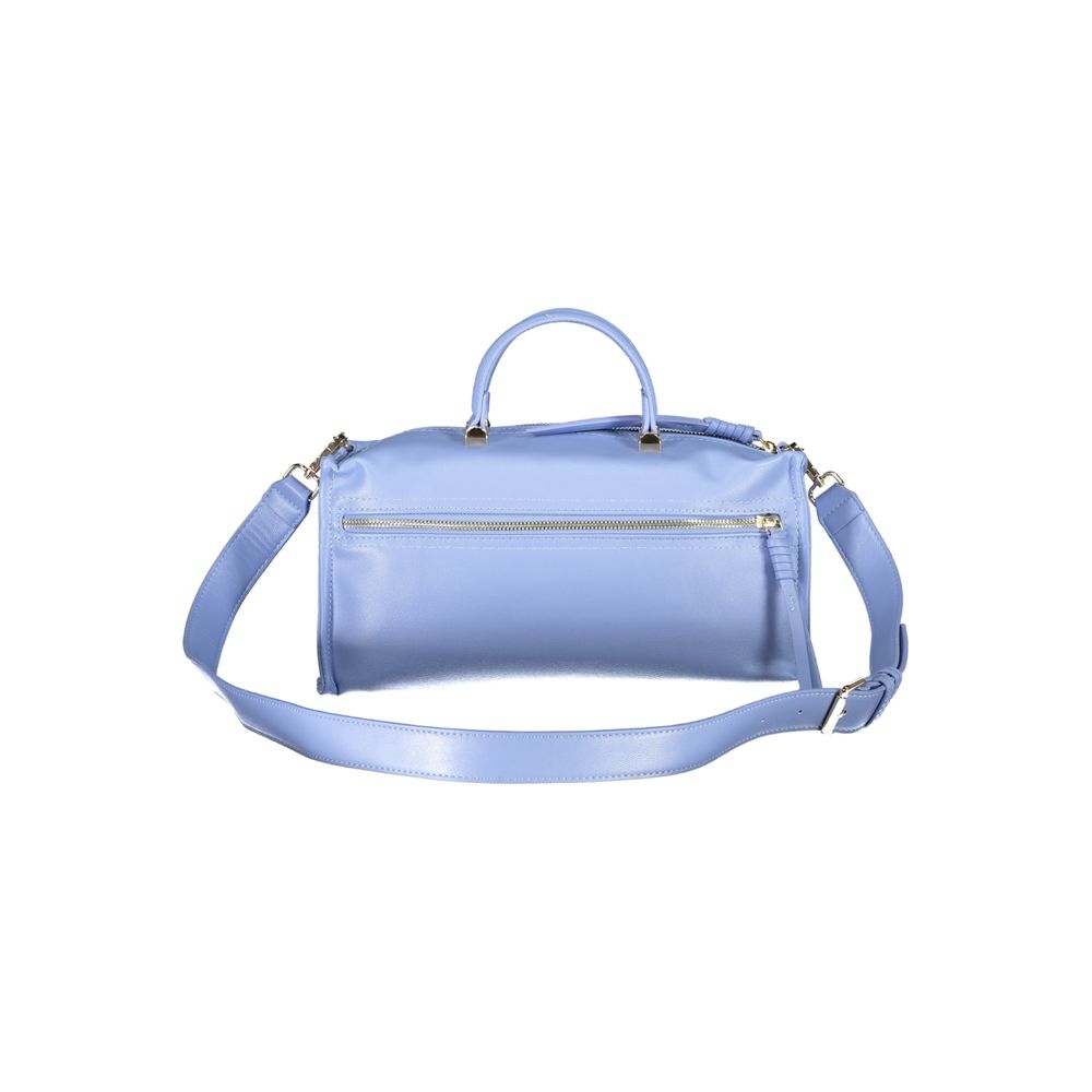Mario Valentino Blue Polyethylene Handbag
