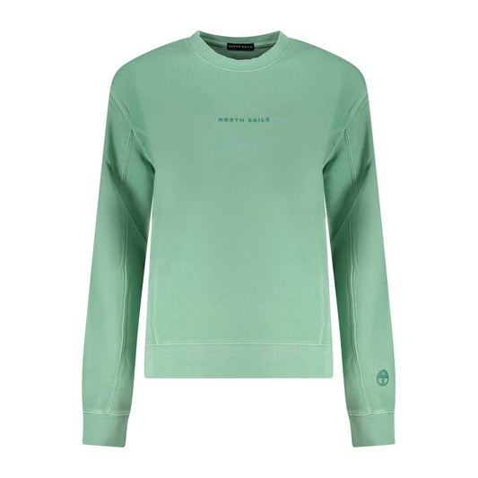 North Sails Green Cotton Sweatshirt