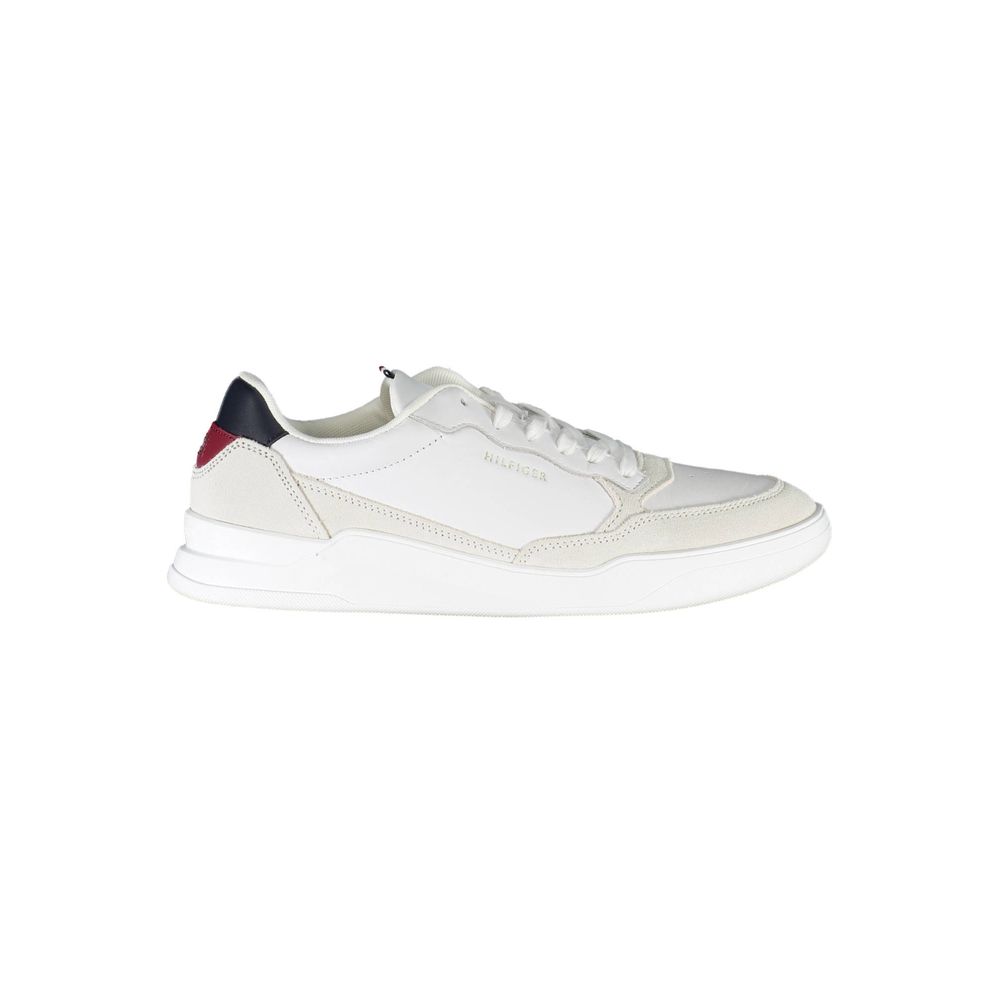Tommy Hilfiger White Polyester Sneaker