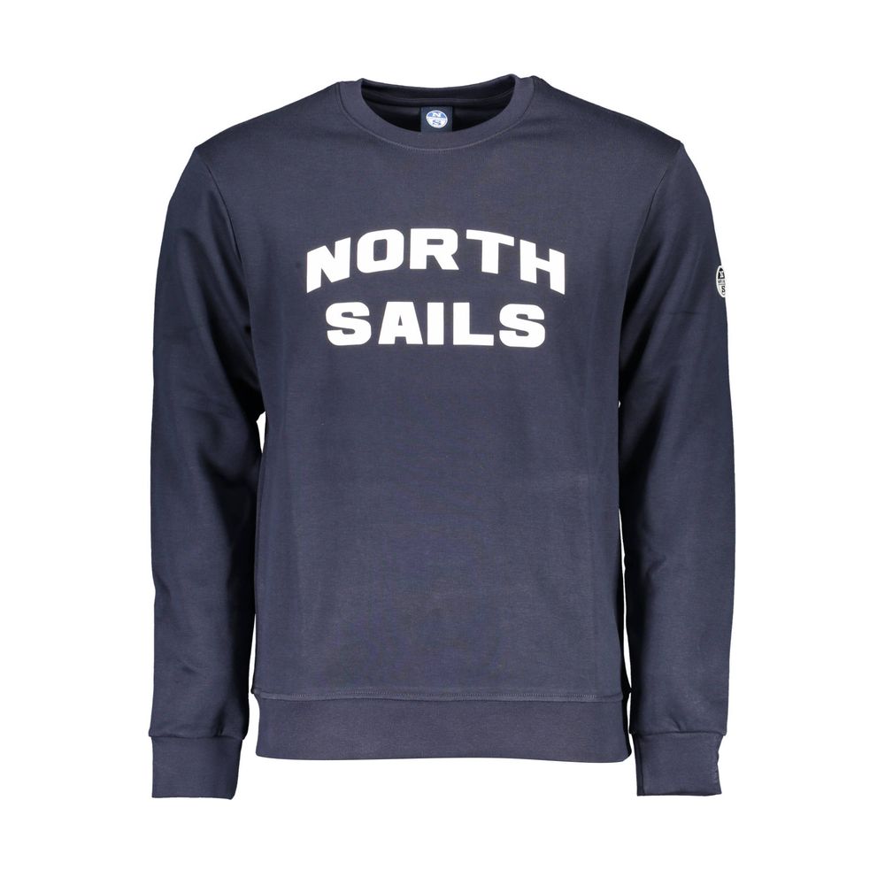 North Sails Blue Cotton Sweatshirt
