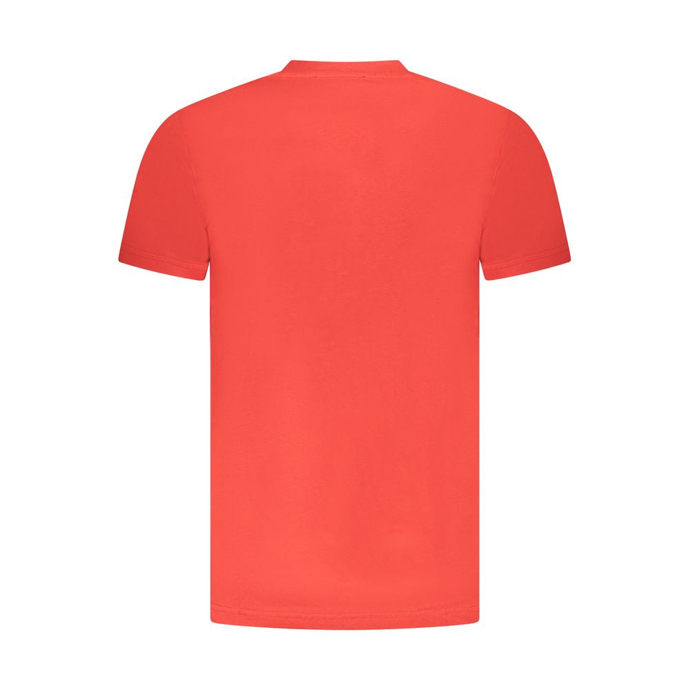 Cavalli Class Red Cotton T-Shirt
