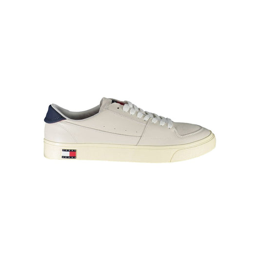 Tommy Hilfiger White Polyester Sneaker