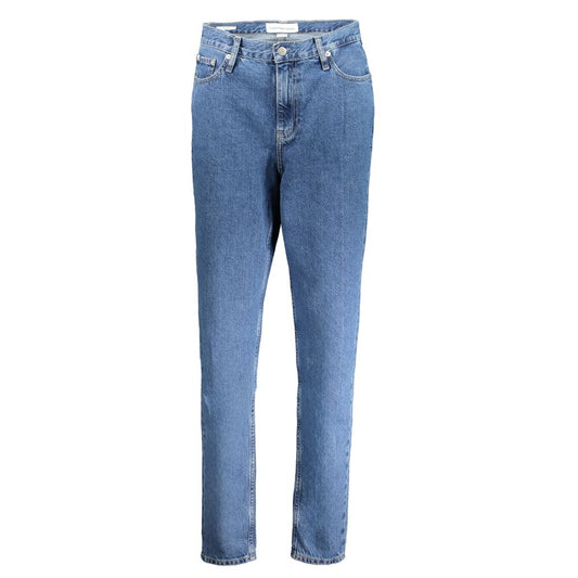 Calvin Klein Blue Cotton Jeans Denim