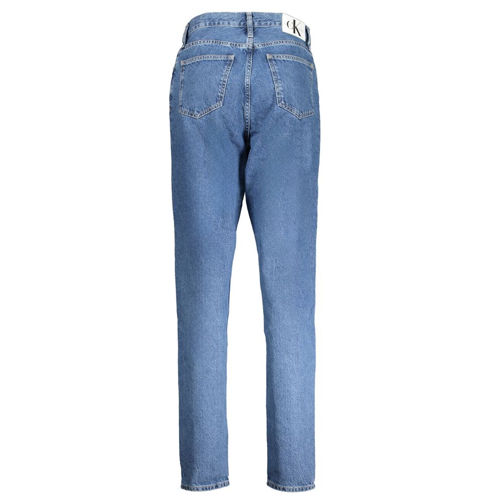 Calvin Klein Blue Cotton Jeans Denim