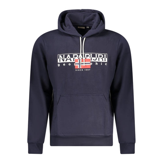 Napapijri Blue Cotton Sweatshirt
