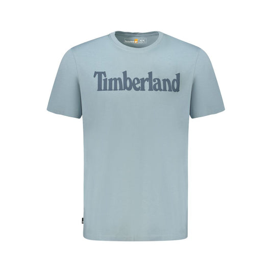 Timberland Blue Cotton T-Shirt