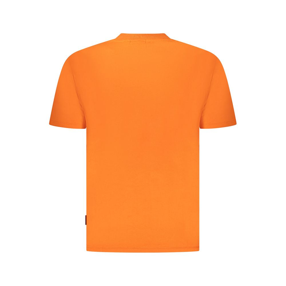Napapijri Orange Cotton T-Shirt