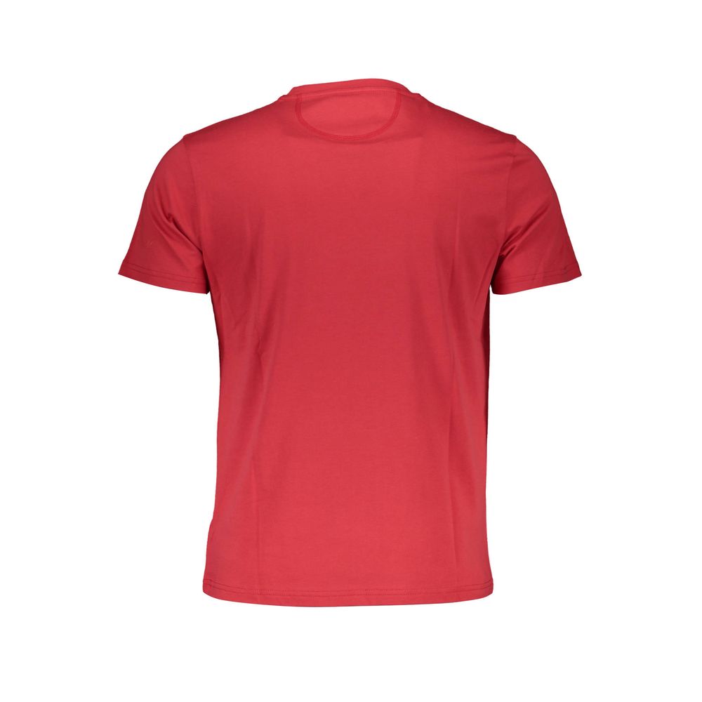 La Martina Red Cotton T-Shirt