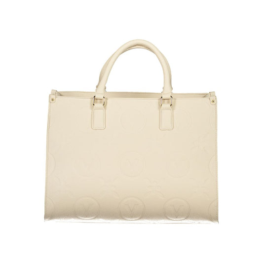 Mario Valentino Beige Polyethylene Handbag