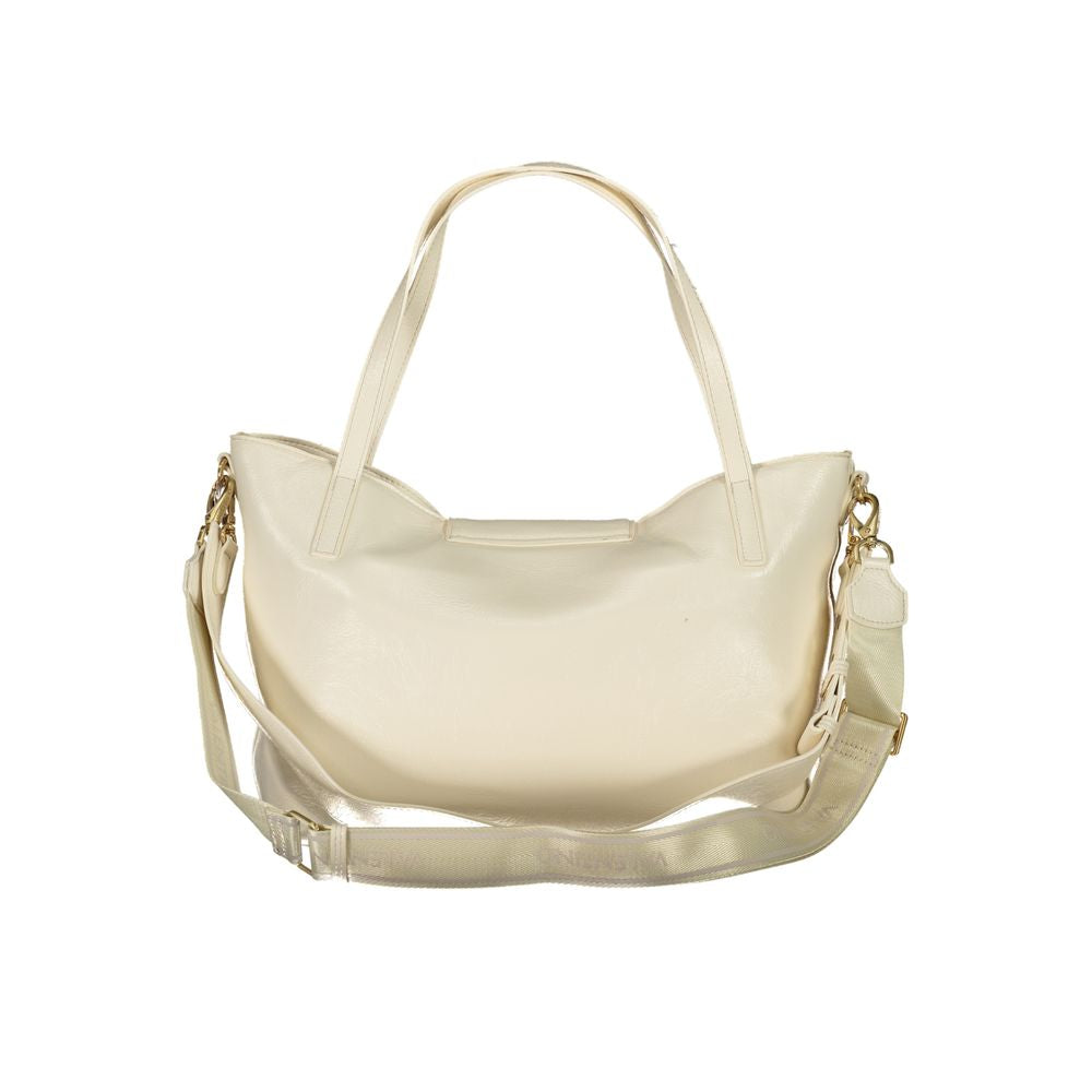 Mario Valentino Beige Polyethylene Handbag