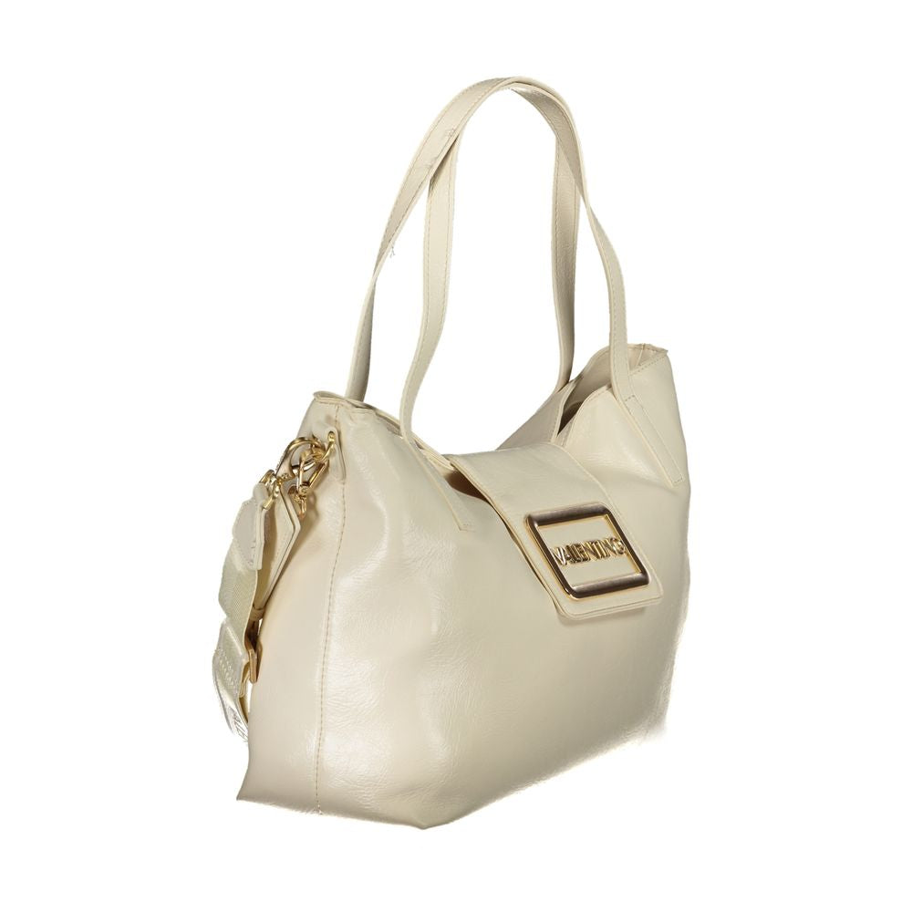 Mario Valentino Beige Polyethylene Handbag