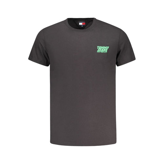 Tommy Hilfiger Black Cotton T-Shirt