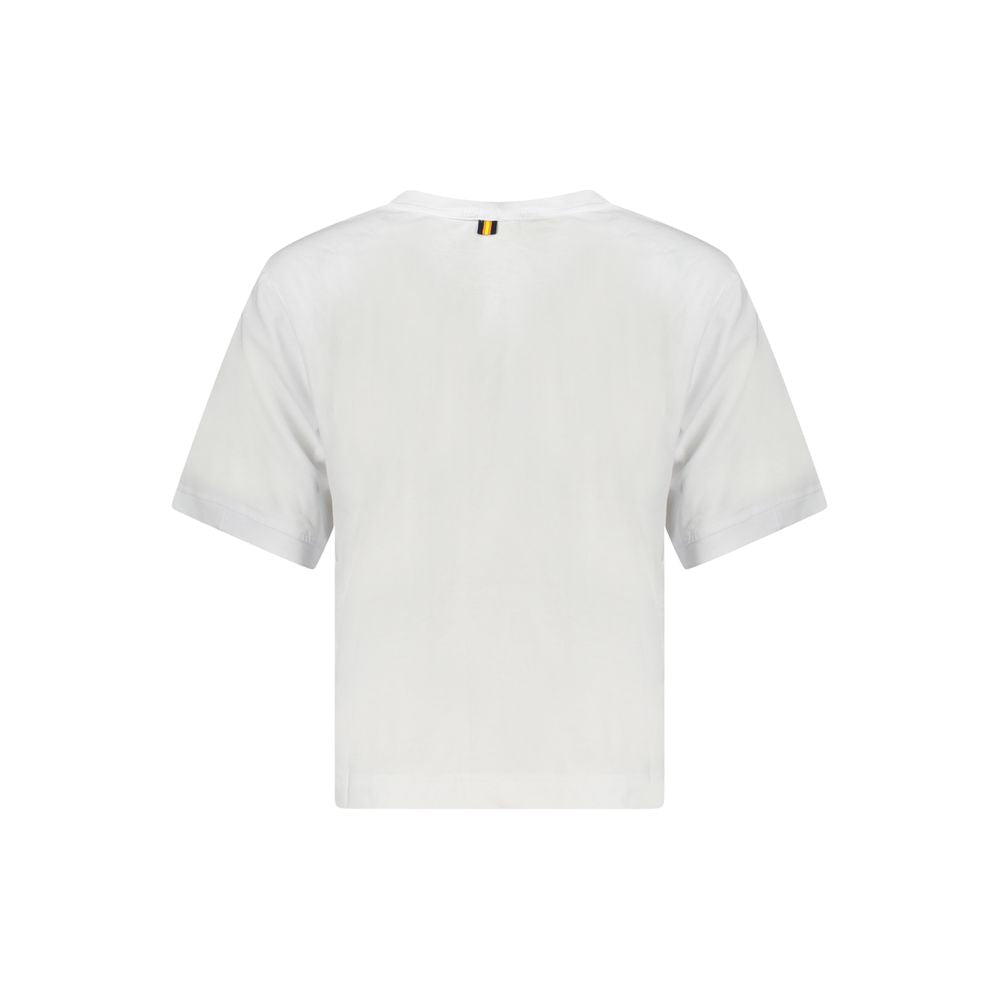K-WAY White Cotton T-Shirt