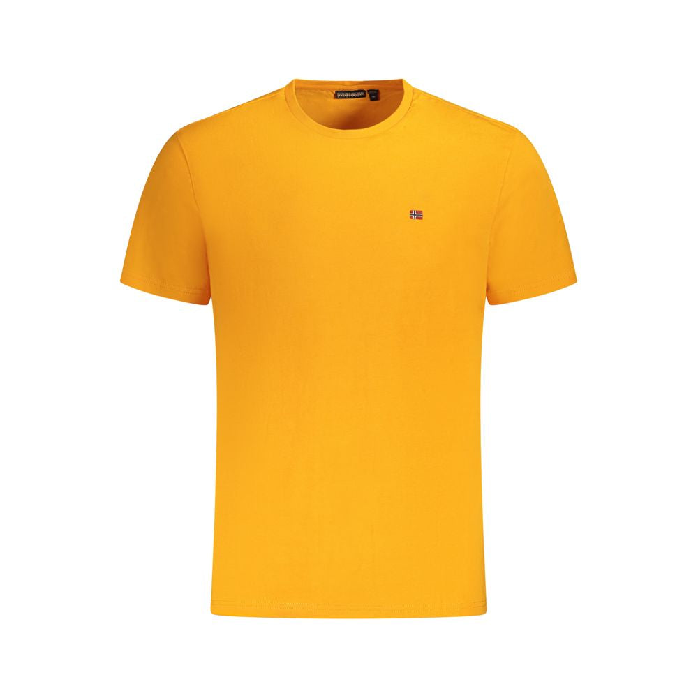 Napapijri Orange Cotton T-Shirt