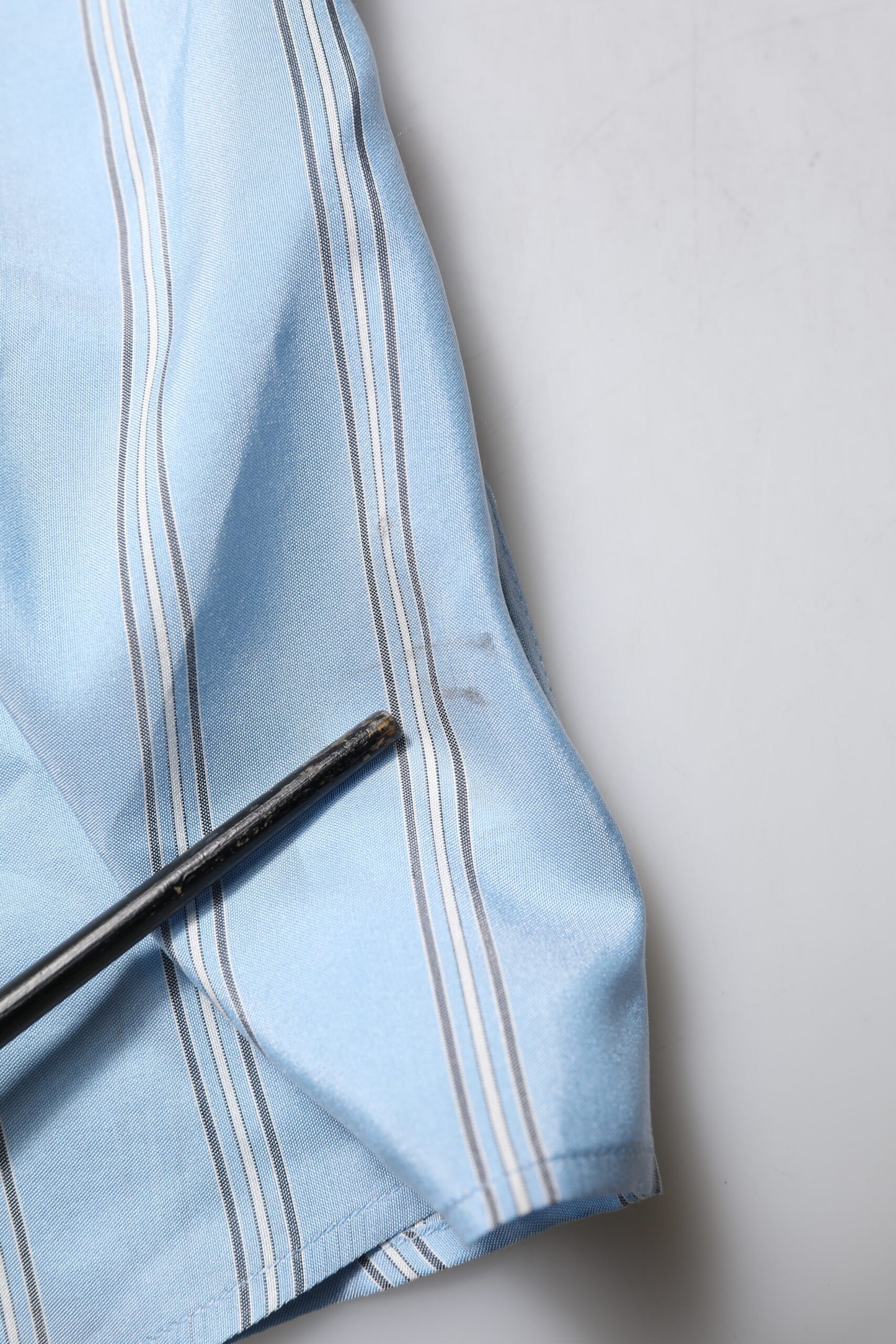 Dolce & Gabbana Blue Striped MARTINI Long Sleeves Dress Shirt