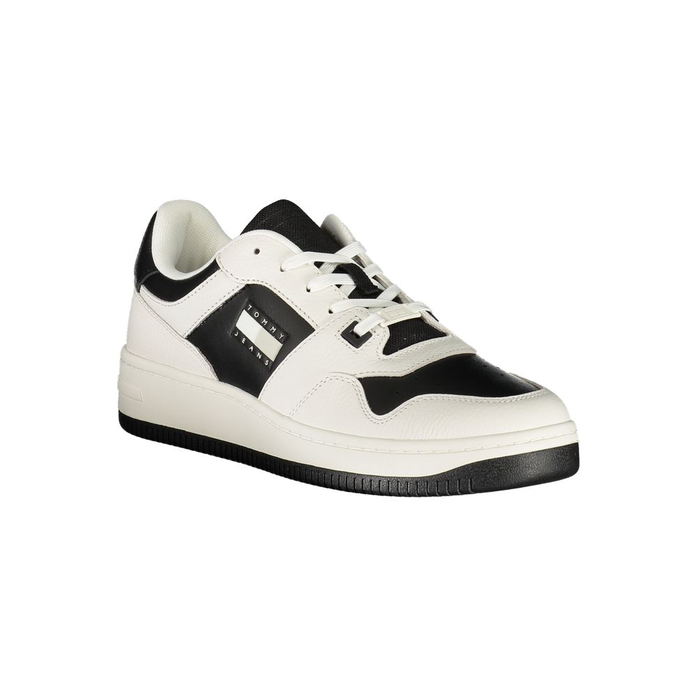 Tommy Hilfiger White Polyester Sneaker