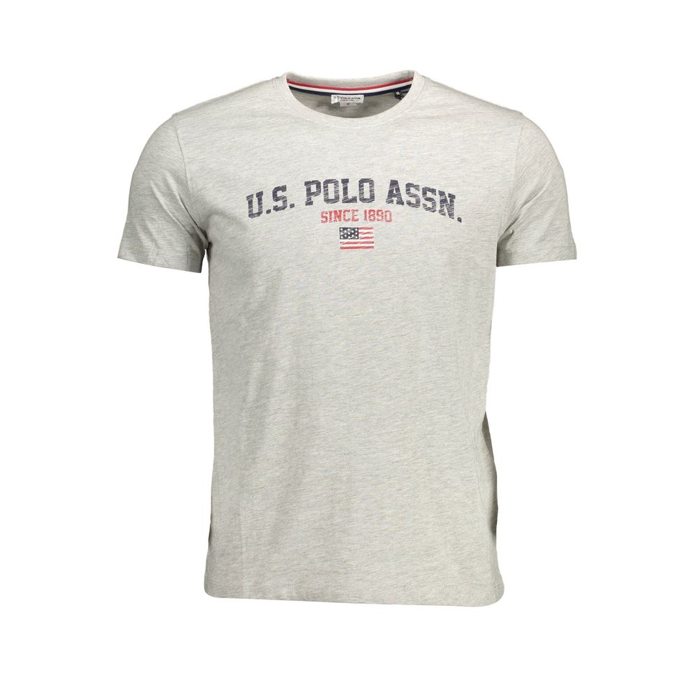 U.S. POLO ASSN. Gray Cotton T-Shirt