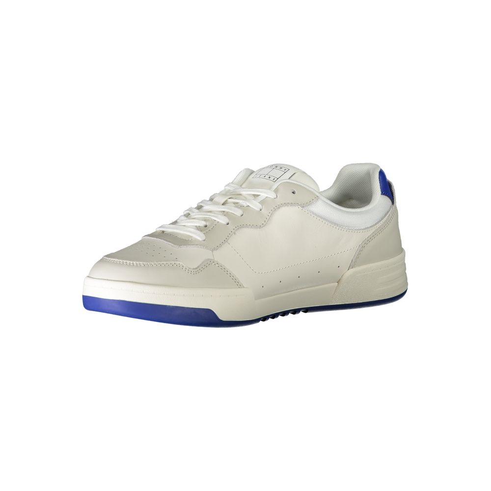 Tommy Hilfiger White Polyester Sneaker