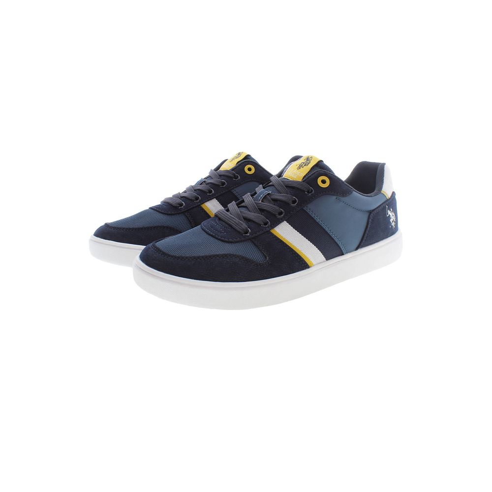U.S. POLO ASSN. Blue Polyester Sneaker