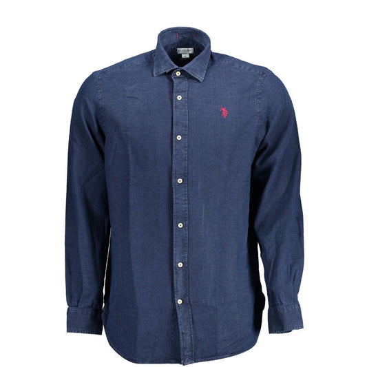 U.S. POLO ASSN. Blue Cotton Shirt