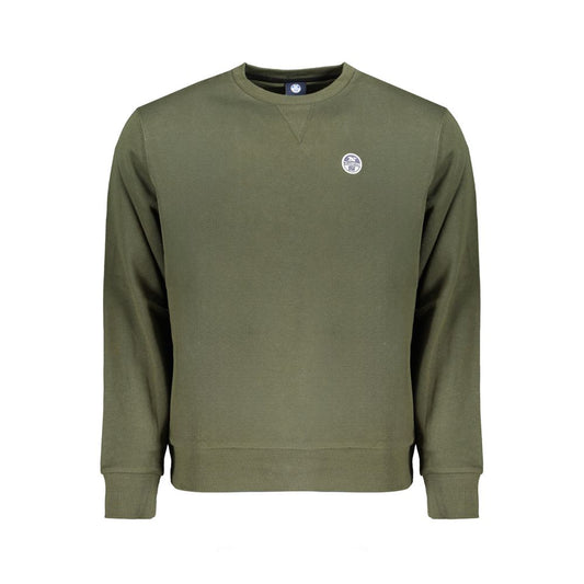 North Sails Green Cotton Sweatshirt